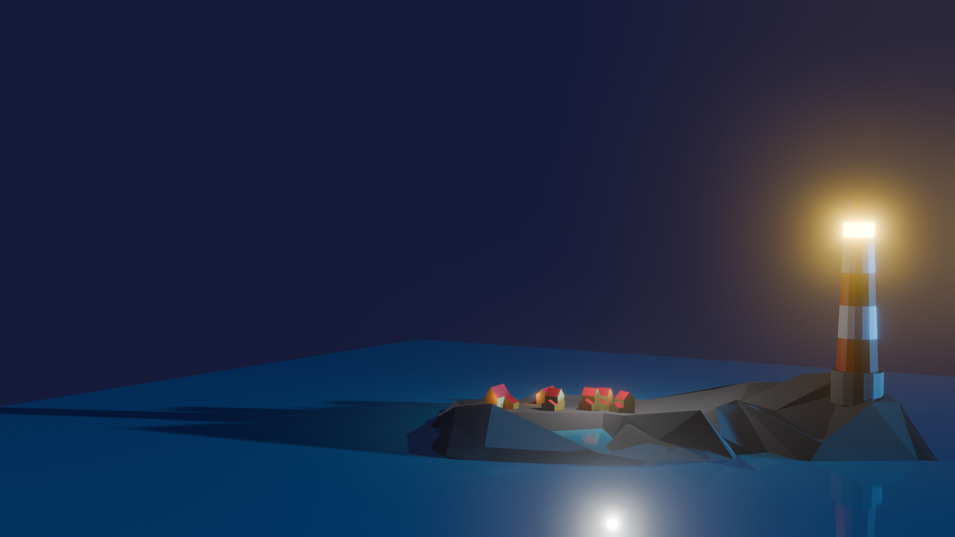 Blender plane rendering